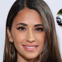 Antonela Roccuzzo y su auto eléctrico