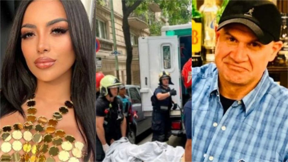 Emmily Rodrigues, la mujer que cayó al vacío, y Francisco Saenz Valiente 20230406
