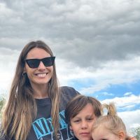 Ana García Moritán fue a la cancha para alentar a Beltrán y Benicio Vicuña