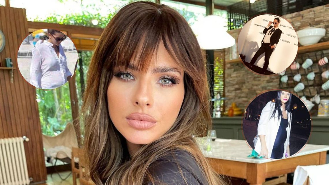 Las mejores fotos de La China Suárez embarazada