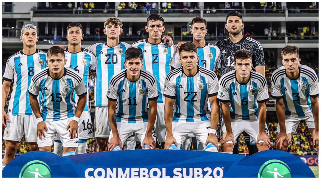 Luka Romero Seleccion Argentina Sub 20
