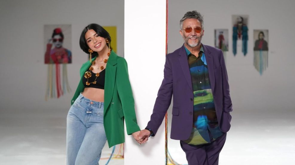 Fito Páez y Ángela Aguilar presentan "Brillante Sobre el Mic"