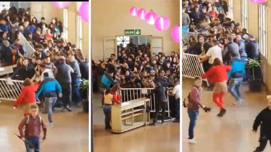 Disturbios en la UBA: un grupo de alumnos saltó las vallas y terminaron a las piñas en plena asamblea