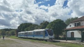 Pasaron 22 años para que el tren regresara a Huerta Grande.