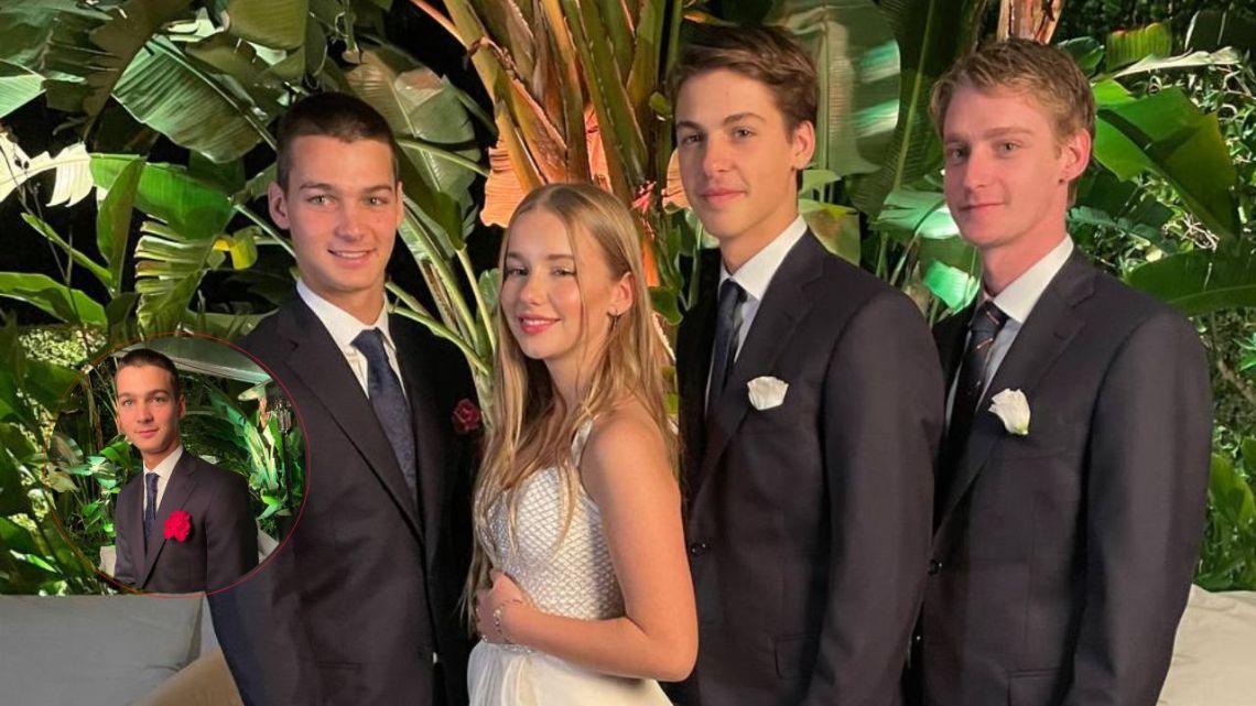 Tiziano Gravier se diferenció y usó un clavel rojo en los 15 de Taína: “Le gustó a mi mamá”