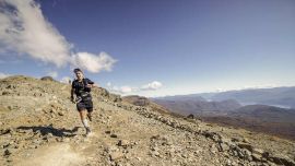 Bajando del Cerro Chapelco