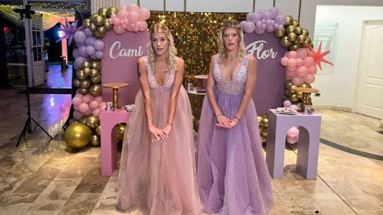 Camila Lattanzio celebró su cumpleaños junto a su hermana en una fiesta inolvidable