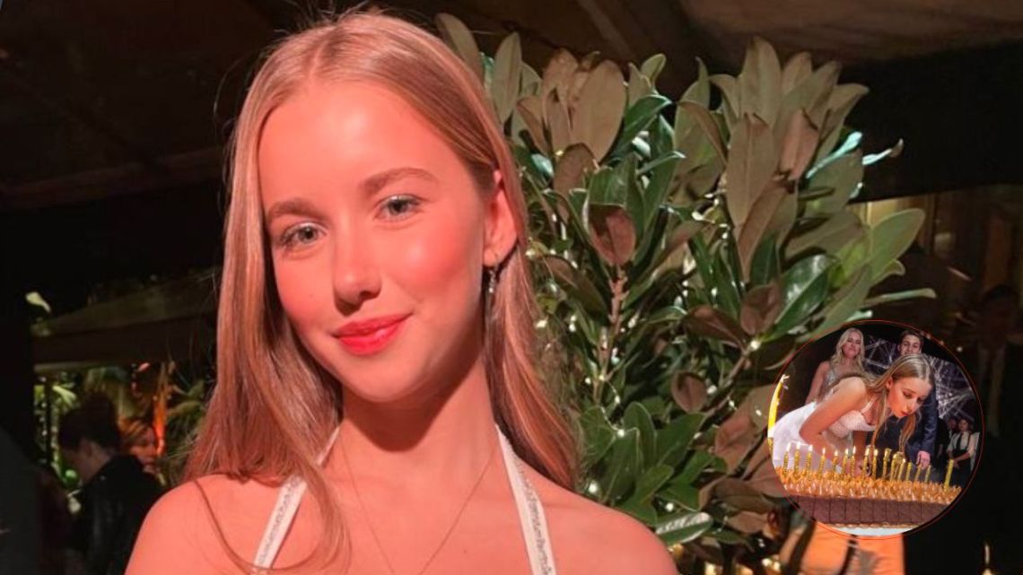 Taína Gravier eligió una maxi torta de galletitas para su cumpleaños de 15