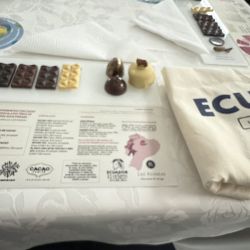 Cata de cacao en la Embajada de Ecuador en la Argentina.