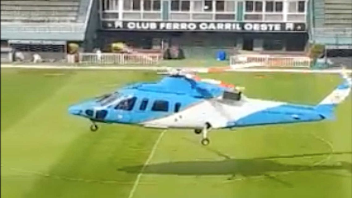 Polémica y desmentida por el helicoptero presidencial tras una entrevista de Alberto