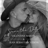 Juan Sebastián Verón y Valentina Martin