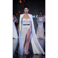 La Diseñadora Amelia Fonio es una de las más sofisticadas especialistas de moda de alta costura de Argentina