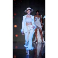 La Diseñadora Amelia Fonio es una de las más sofisticadas especialistas de moda de alta costura de Argentina