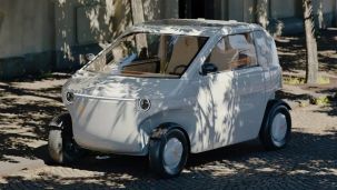 Luvly 0: el auto que se arma como un mueble