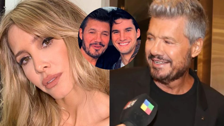 Marcelo Tinelli, Fran Tinelli y Guillermina Valdés