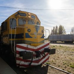 El primer tren partió desde Bariloche hacia Las Grutas. 