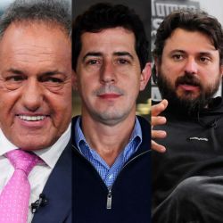 Frente de Todos presidential pre-candidates: Sergio Massa, Daniel Scioli, Eduardo de Pedro, Juan Grabois and Agustín Rossi.