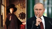 Putin y el hombre de la pintura, dos gotas de agua