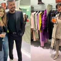 Marcelo Tinelli y toda su familia, en el lanzamiento de la colección masculina de Ginebra