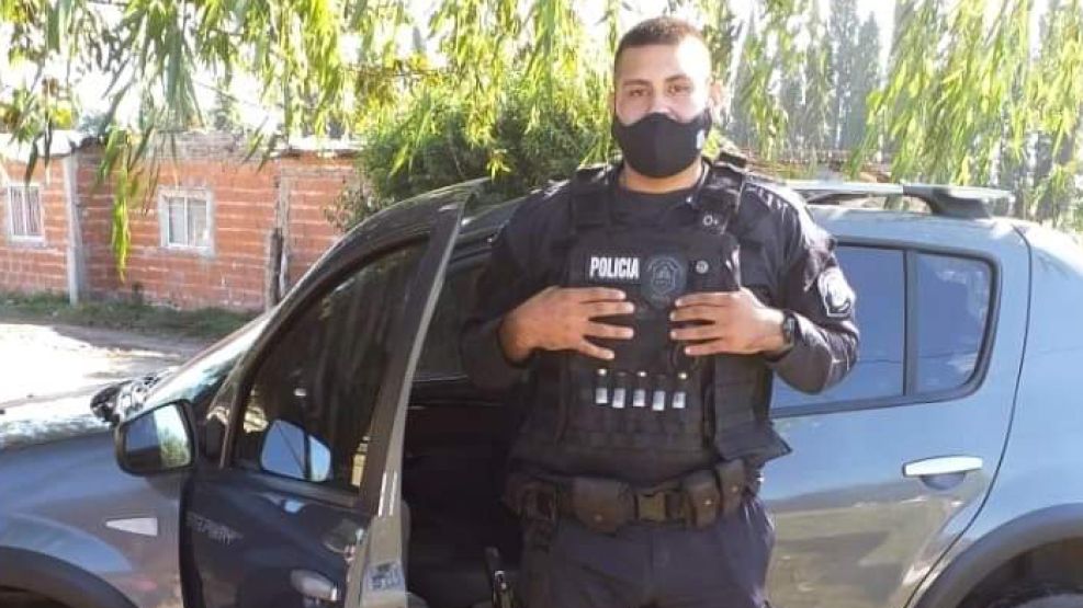 Osmar Osvaldo Cantero, el policía de 25 años asesinado por ladrones en Zárate.