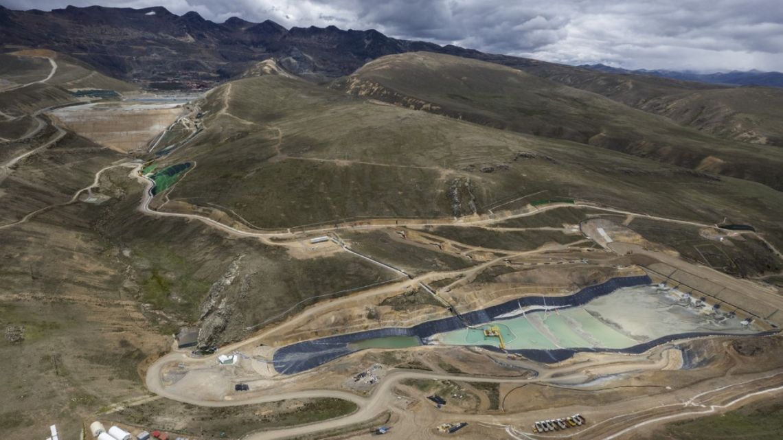 The Minsur San Rafael tin mine in San Anton, Peru, on Monday, March 6, 2023.