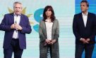 Alberto Fernández, Cristina Kirchner y Sergio Massa.