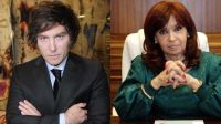Javier Milei y Cristina Kirchner