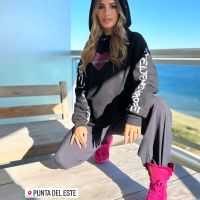 Julieta Poggio arribó a Punta del Este y presentó sus looks cancherísimos: “Buen día”