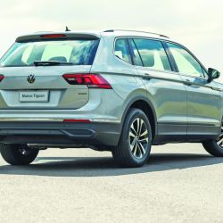 El Tiguan Allspace se incorpora nuevamente a la familia de SUVs de Volkswagen, y comparte la oferta con Taos, T-Cross y Nivus. 
