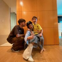 Celeste Cid y sus hijos