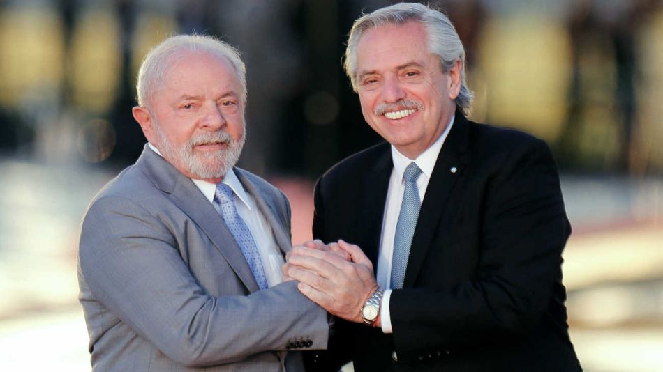 Alberto Fernández con Lula da Silva en Brasil 20230502