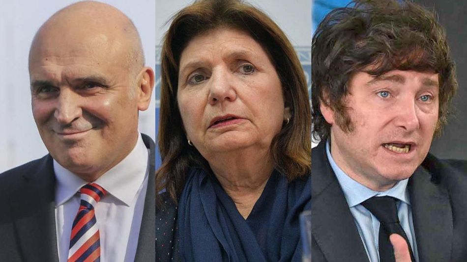 José Luís Espert, Patricia Bullrich y Javier Milei