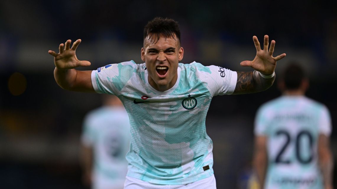 Lautaro Martínez scored a double in Inter’s win