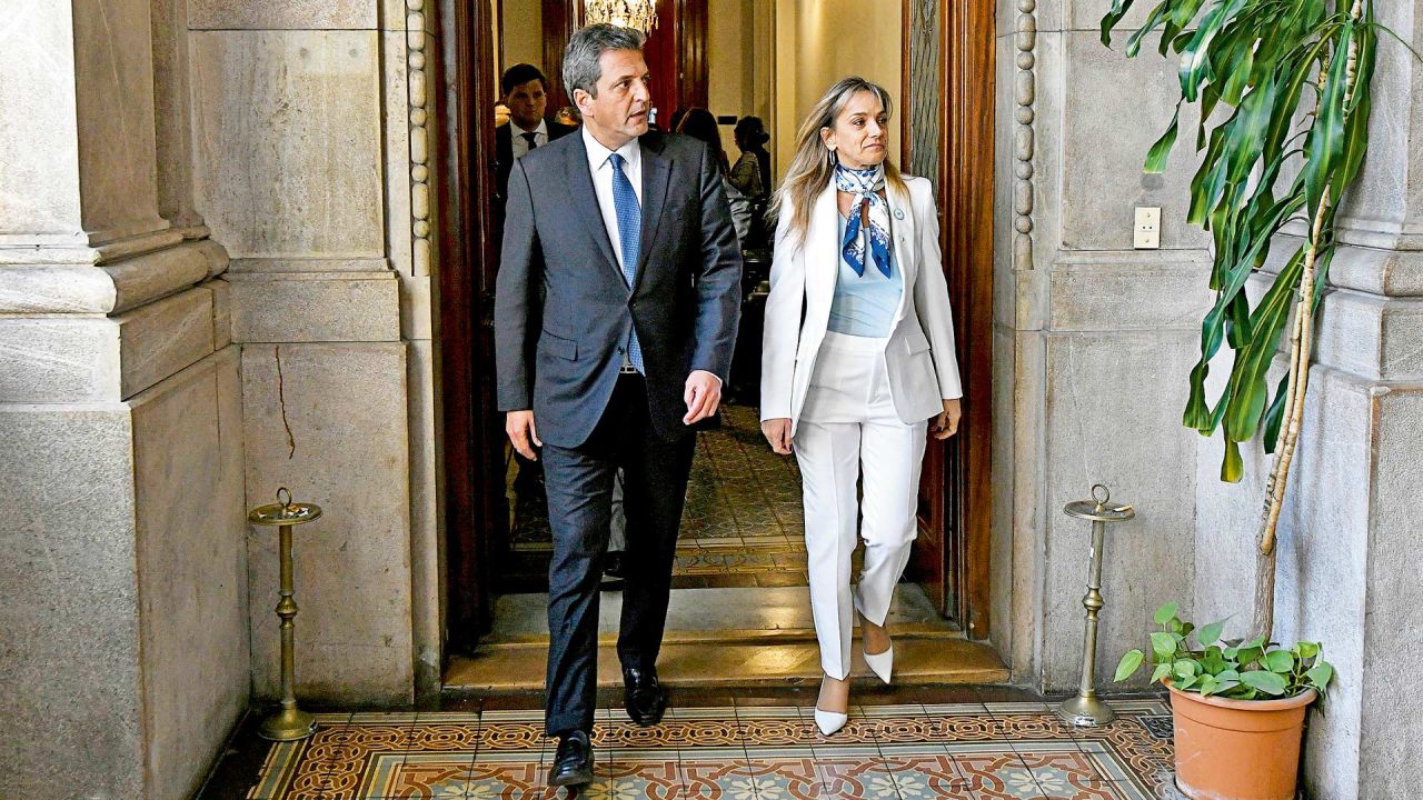 Sergio Massa y Malena Galmarini | Foto:cedoc