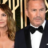 Kevin Costner y su esposa