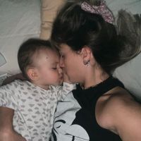 Mica Viciconte mostró como arrancó su primer cumple como mamá: "Esta foto lo dice todo"