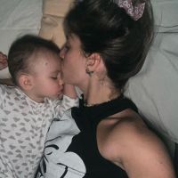 Mica Viciconte mostró como arrancó su primer cumple como mamá: "Esta foto lo dice todo"