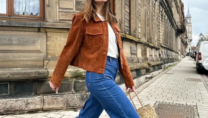 Tendencias: looks con jeans anchos para primavera