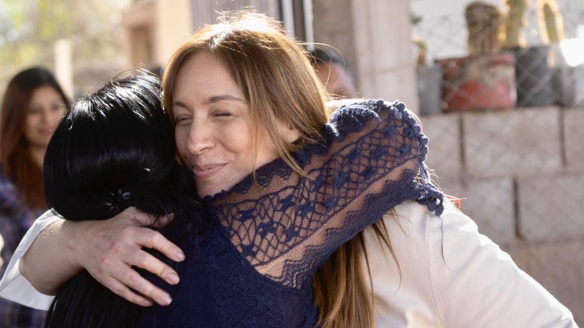 María Eugenia Vidal announced her withdrawal from the presidential race via a post on social media that included this image.
