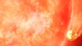 Hasta ahora, los astrónomos solo habían podido ver a los planetas antes o después de ser literalmente devorados por un astro