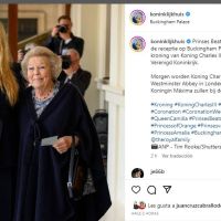 Coronación de Carlos III: la primera foto de la princesa Amalia en Buckingham