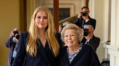 Coronación de Carlos III: la primera foto de la princesa Amalia en Buckingham