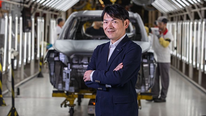 Toshihisa Hasegawa,vicepresidente de Manufactura para Nissan América del Sur