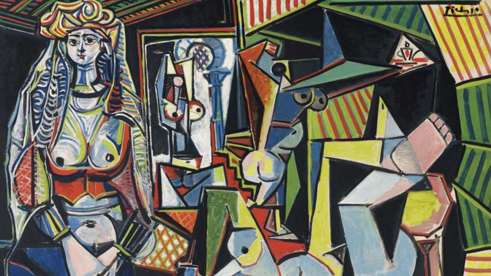"Las mujeres de Argel", de Pablo Picasso