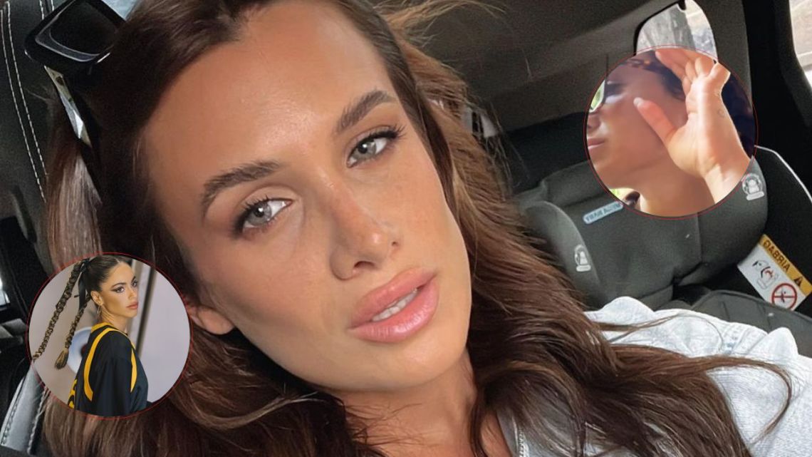 Camila Homs se pintó con dos trenzas y quedó parecida a Tini Stoessel