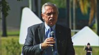 Alberto Fernández y el gobernador Ricardo Quintela
