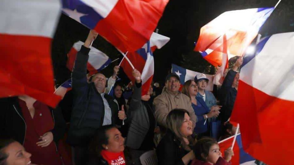 Festejos de simpatizantes del Partido Republicano tras la victoria.