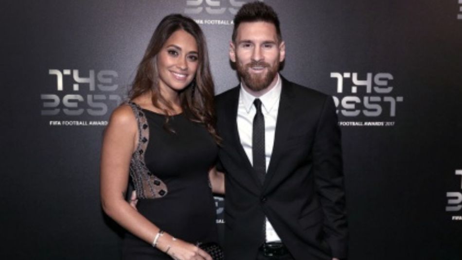Antonella Roccuzzo y Lionel Messi 