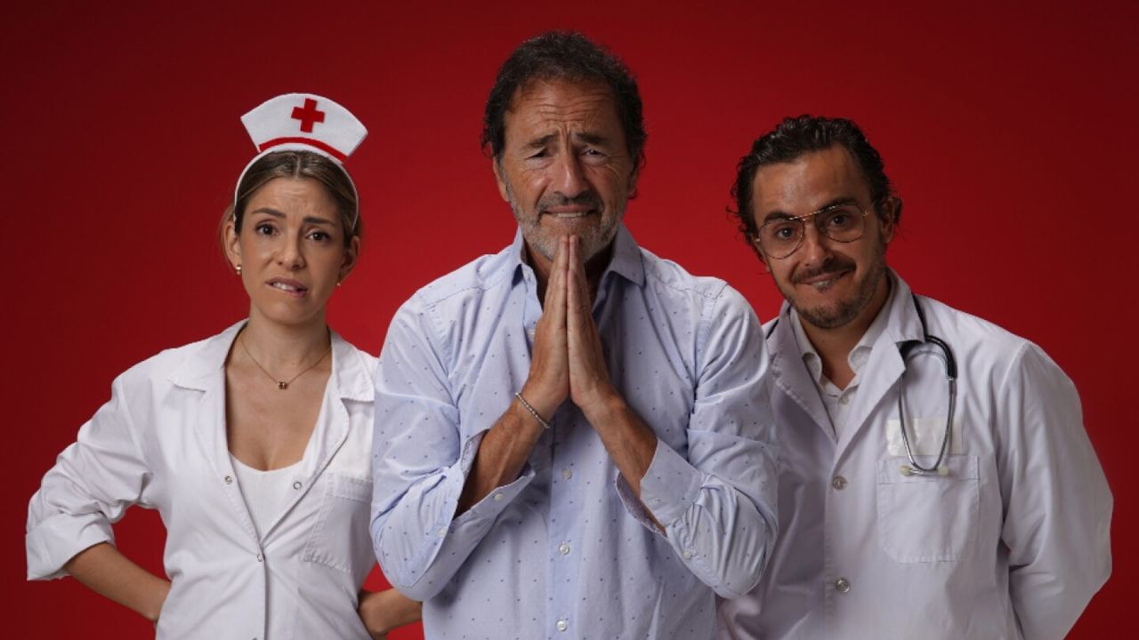 Holter con Martín Seefled Luly Drozdek y Gaston Torello | Foto:CEDOC