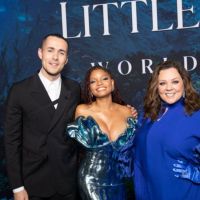 La Sirenita: el vestido con aires de "mar" que lució Halle Bailey para la avant premiere de la película